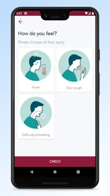 COVI android App screenshot 0